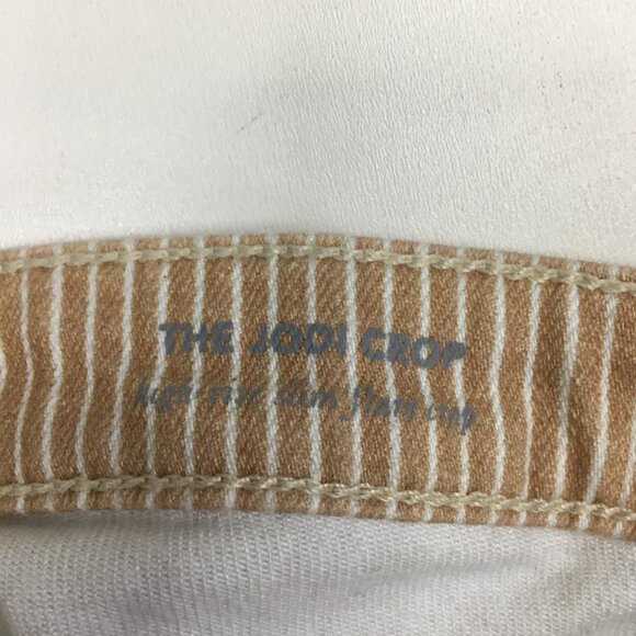 AG Adriano Goldschmied Tan Striped Jeans - Picture 3 of 14